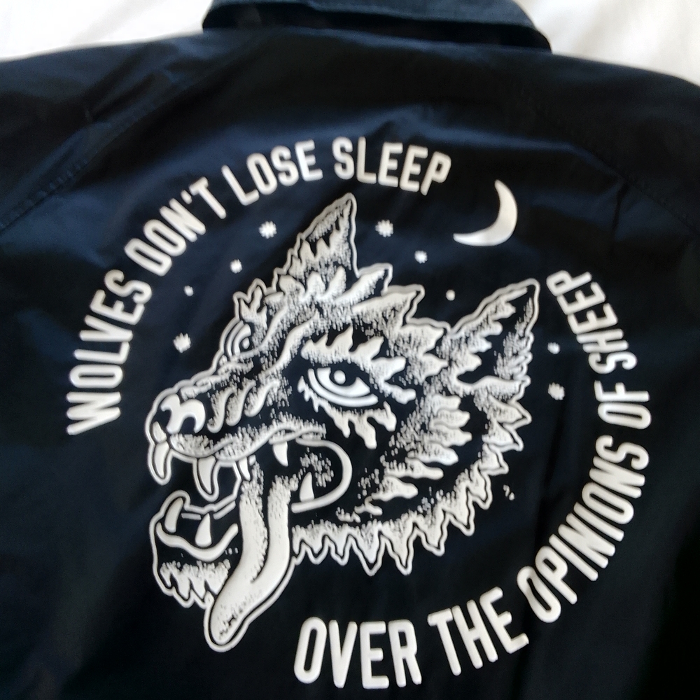 Sketchy Tank Opinions Black Coaches Windbreaker